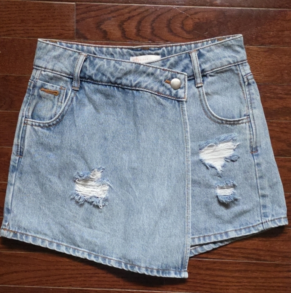 GB Girls Light Blue Distressed Jeans